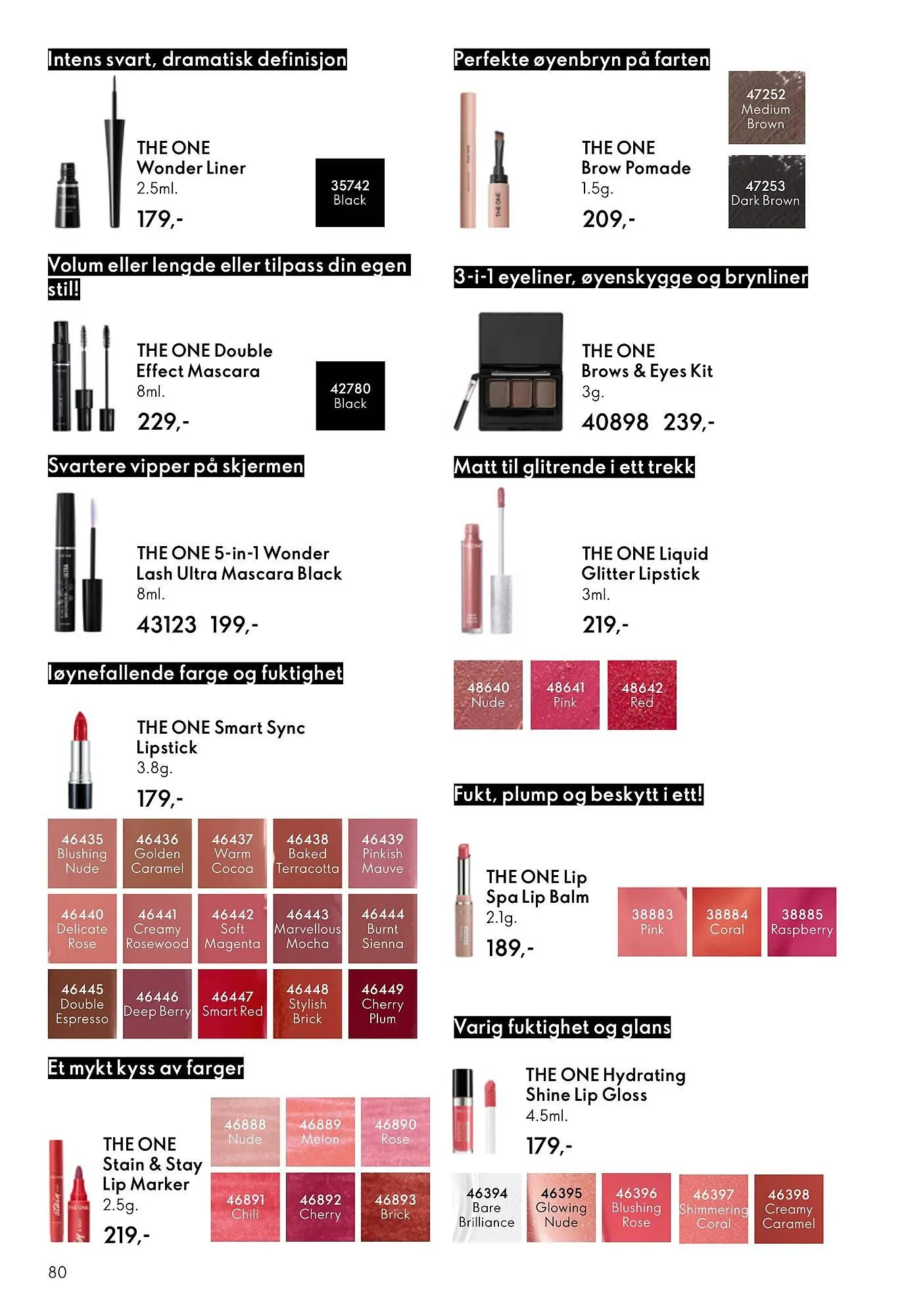 Oriflame katalog fra 28. januar til 17. februar 2026 - kundeavisside 80