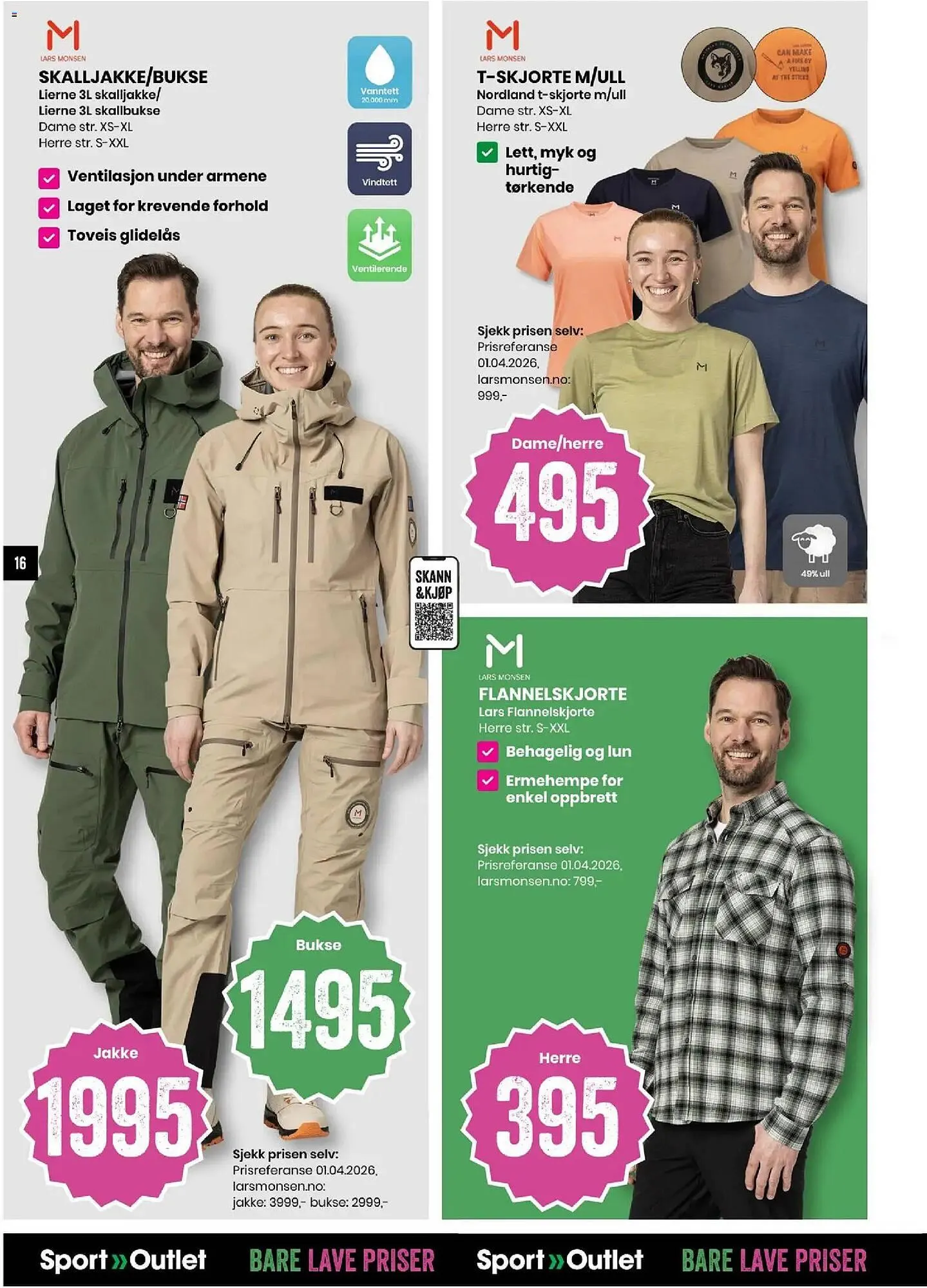 Sport Outlet kundeavis fra 21. april til 26. april 2026 - kundeavisside 16