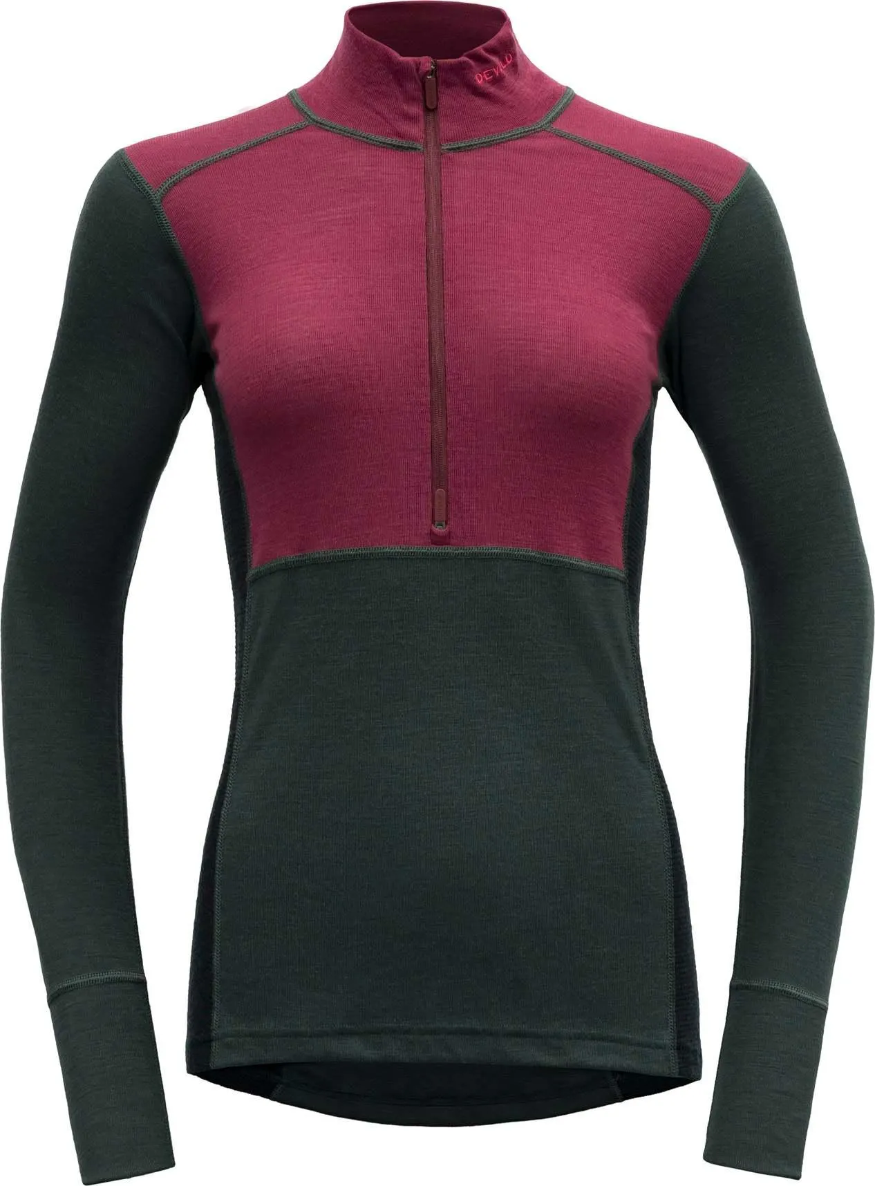 Lauparen Merino 190 Zip Neck Dame