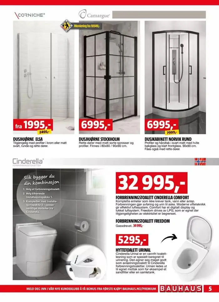 Baderomsdager fra 4. mars til 16. mars 2025 - kundeavisside 5