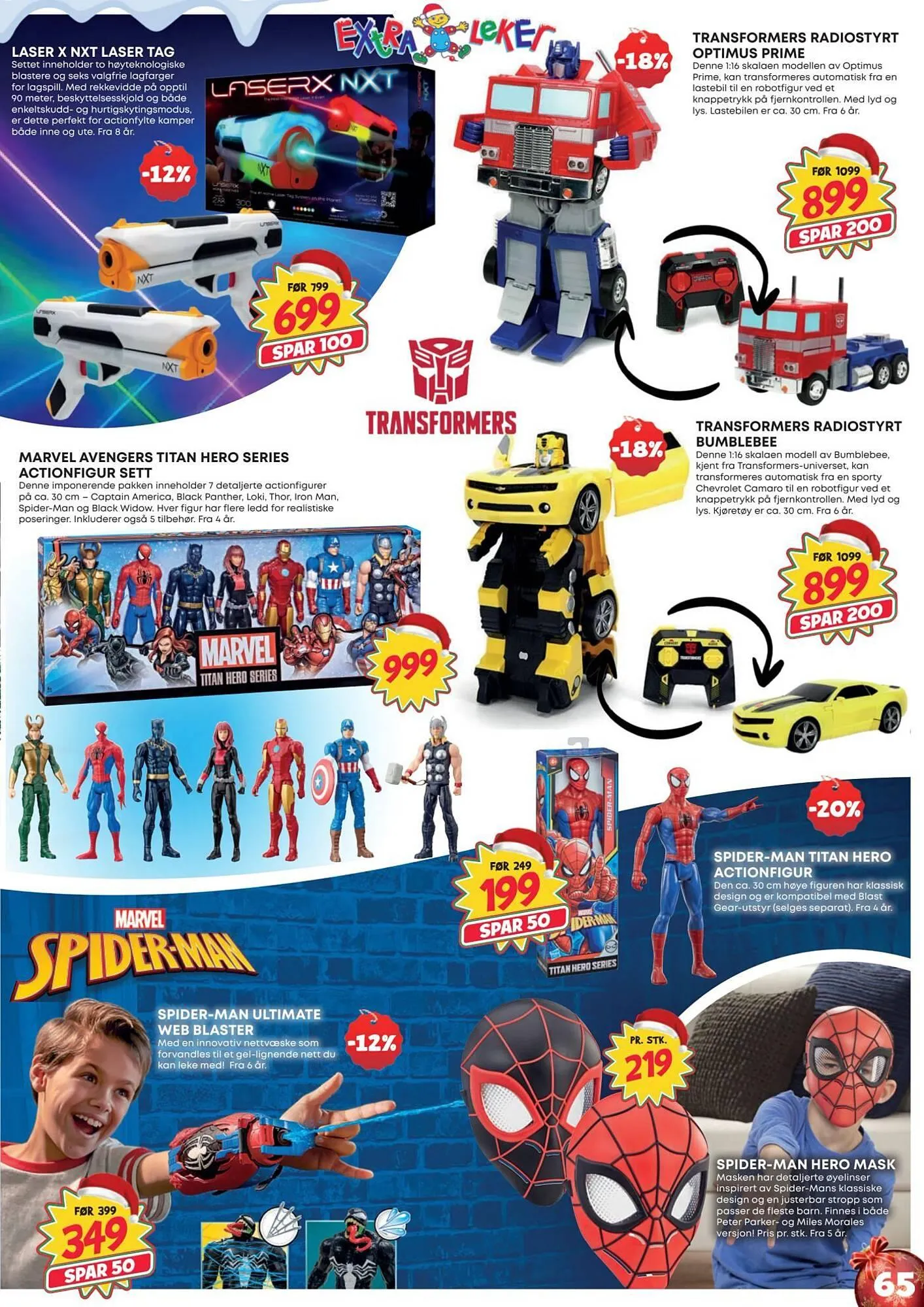 Extra Leker kundeavis fra 12. november til 24. desember 2025 - kundeavisside 65