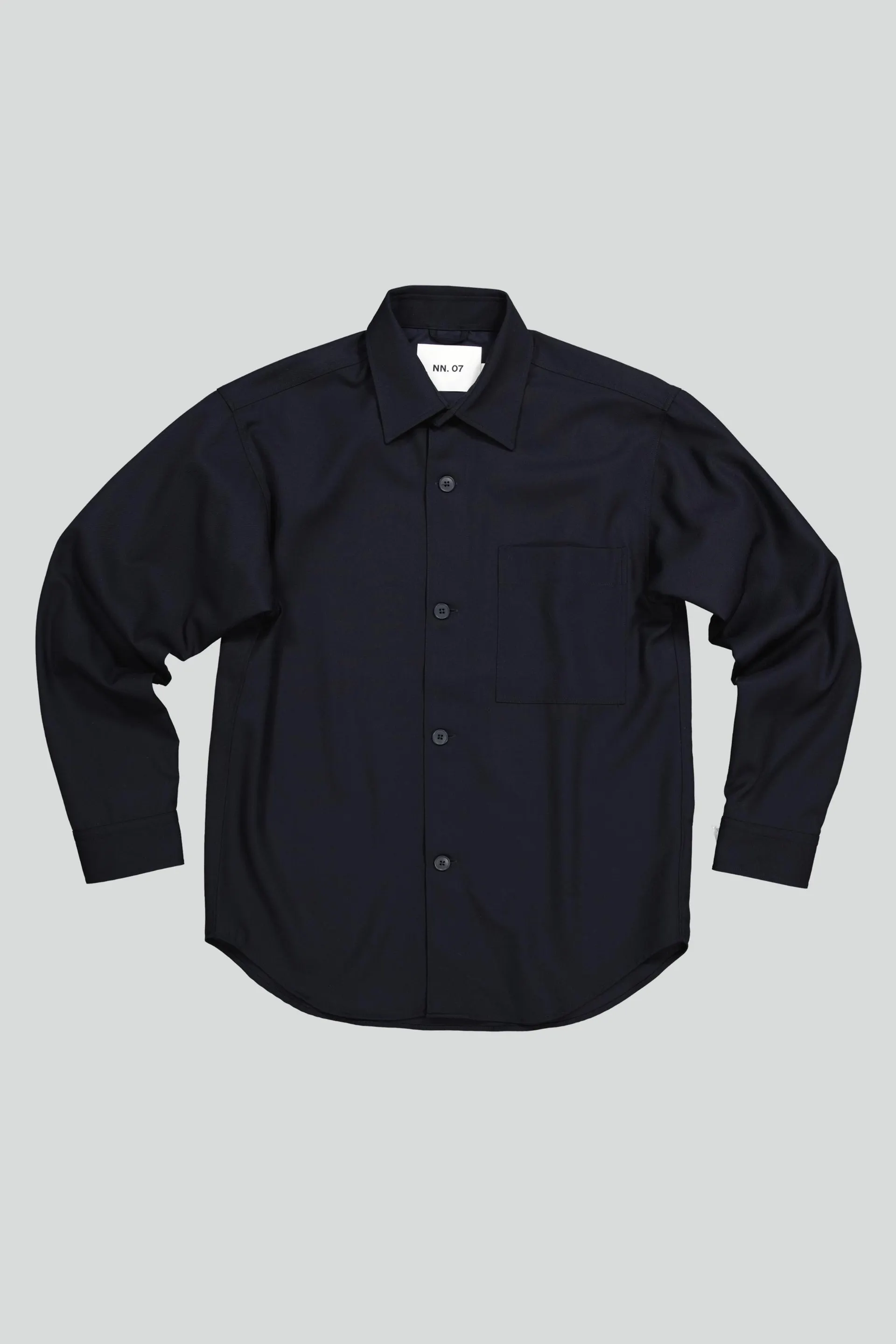 Adwin 1728 Twill Overshirt Navy