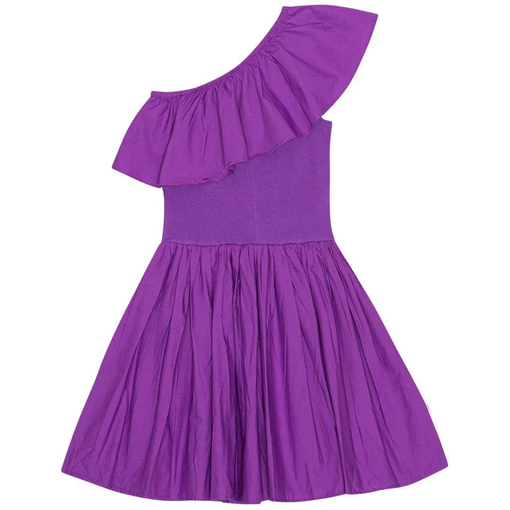 GOTS Chloey Kjole Purple Dusk