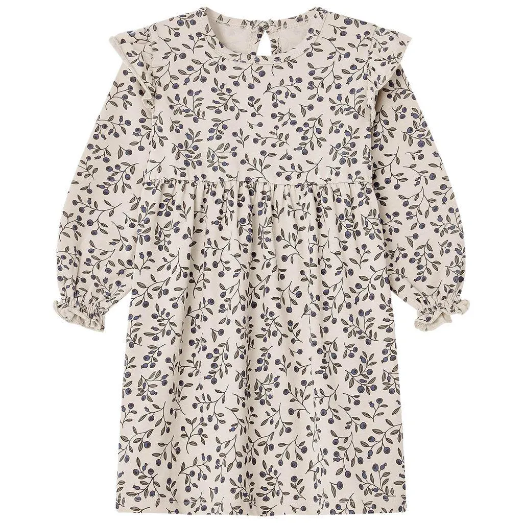 GOTS Hedda Kjole Blueberry