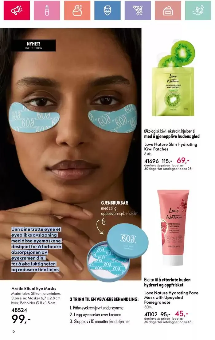 ORIFLAME Kundeavis fra 5. januar til 12. januar 2025 - kundeavisside 16