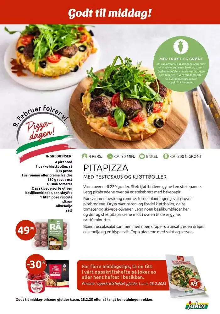 Joker Kundeavis fra 3. februar til 17. februar 2025 - kundeavisside 3