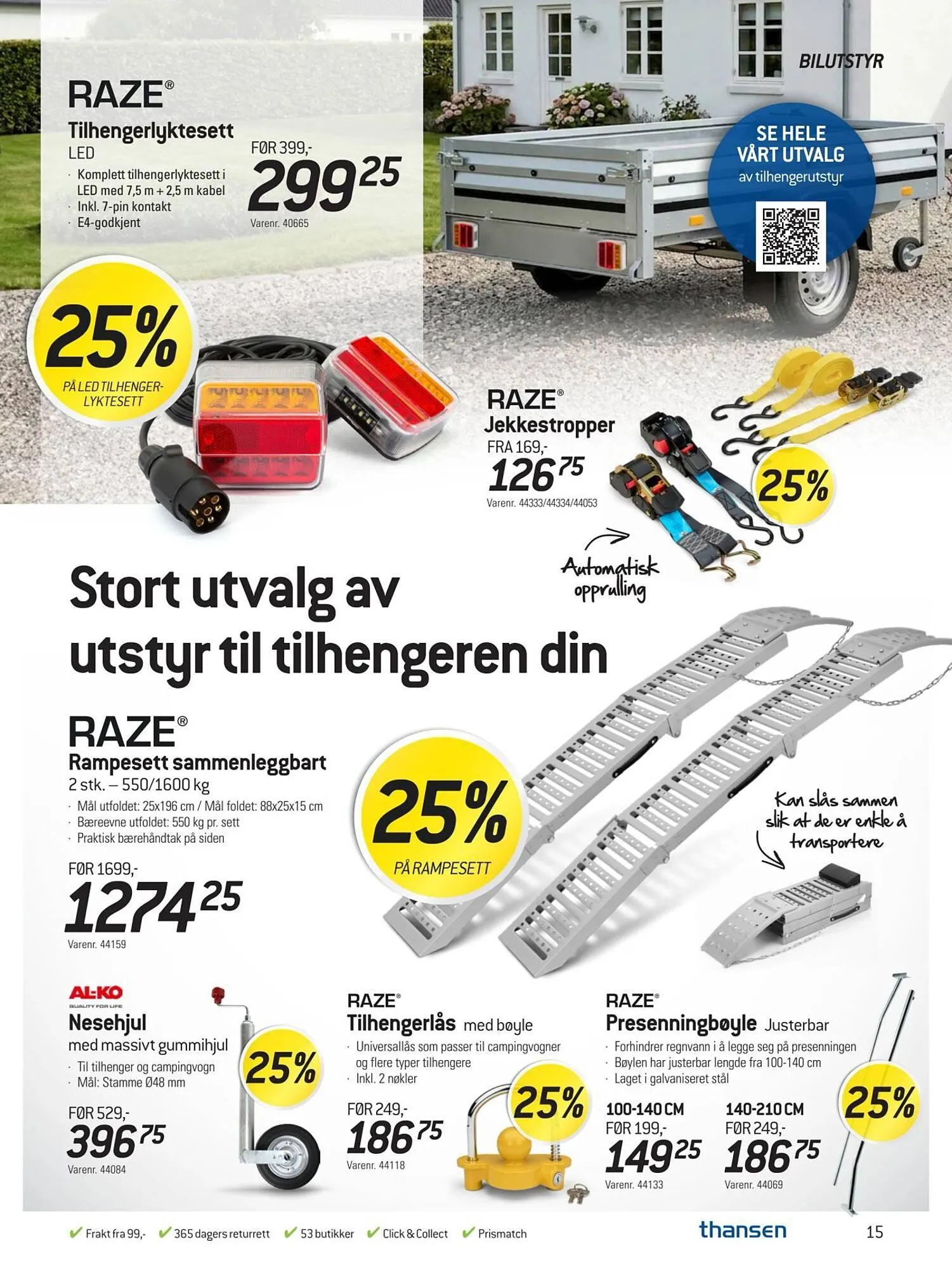 Thansen kundeavis fra 24. april til 29. mai 2026 - kundeavisside 15