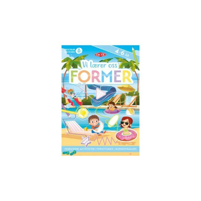 Tactic Aktivitetsbok Vi Lærer Oss: Former 4-6 år