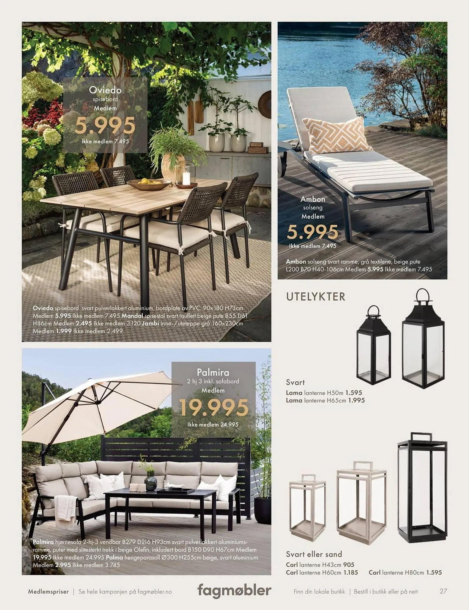 Fagmøbler kundeavis fra 1. mars til 14. mars 2026 - kundeavisside 27