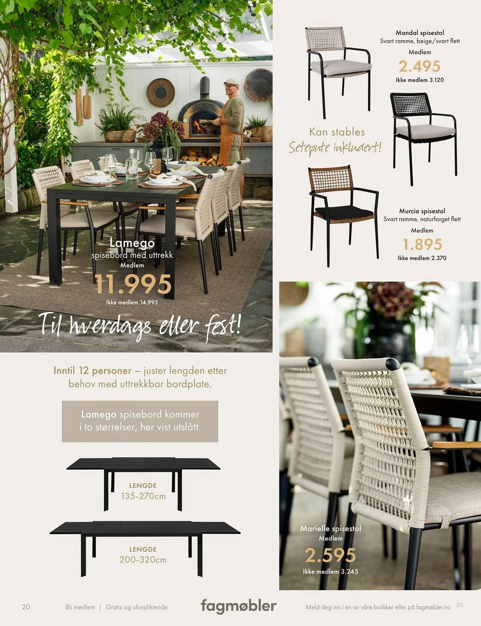 Fagmøbler kundeavis fra 1. april til 1. mai 2026 - kundeavisside 36