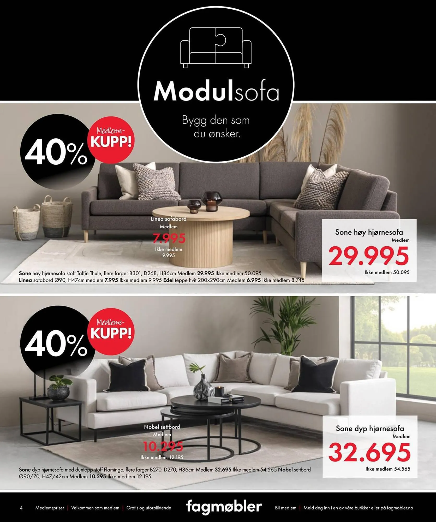 Fagmøbler Kundeavis fra 30. september til 31. oktober 2023 - kundeavisside 4