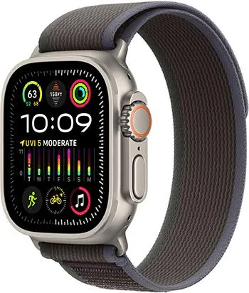 Apple Watch Ultra 2 Titan med Trail Loop