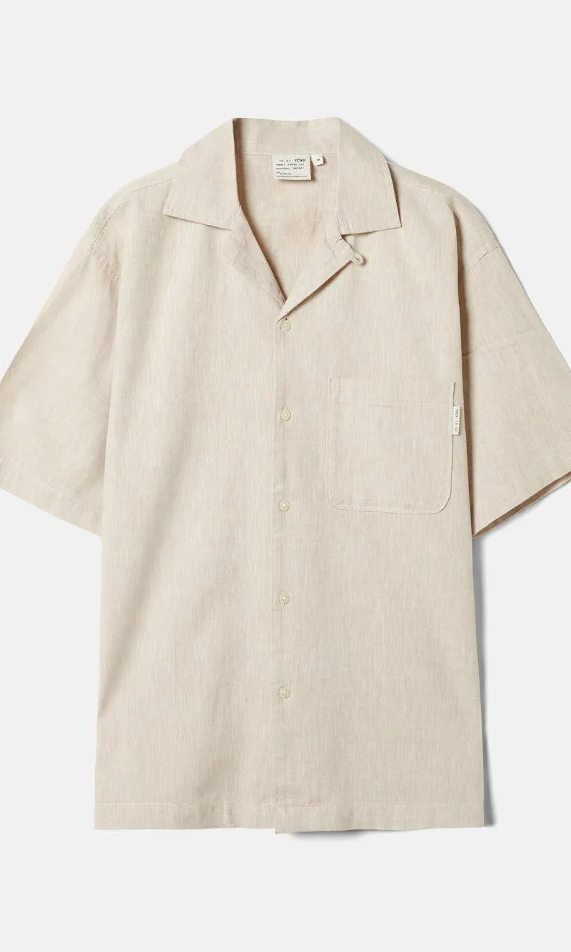 Kortermet linskjorte