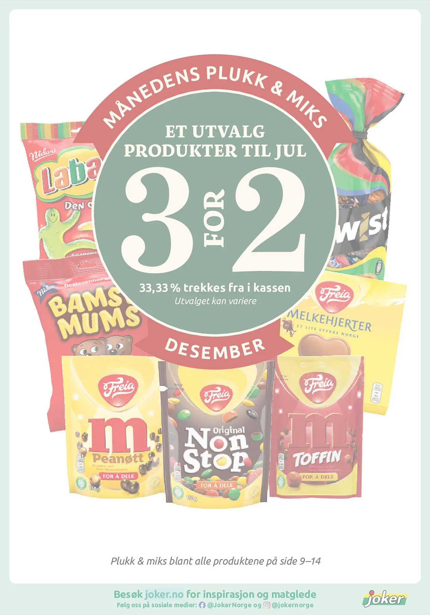 Nærbutikken kundeavis fra 22. desember til 3. januar 2026 - kundeavisside 14