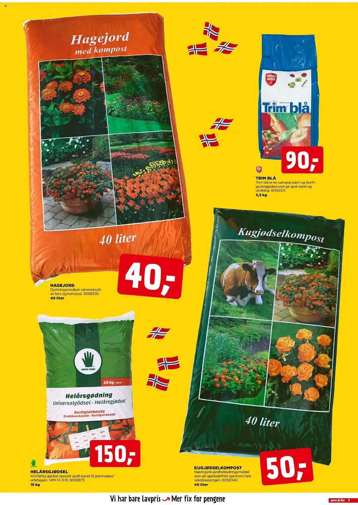 Jem & fix kundeavis fra 23. mars til 28. mars 2026 - kundeavisside 5