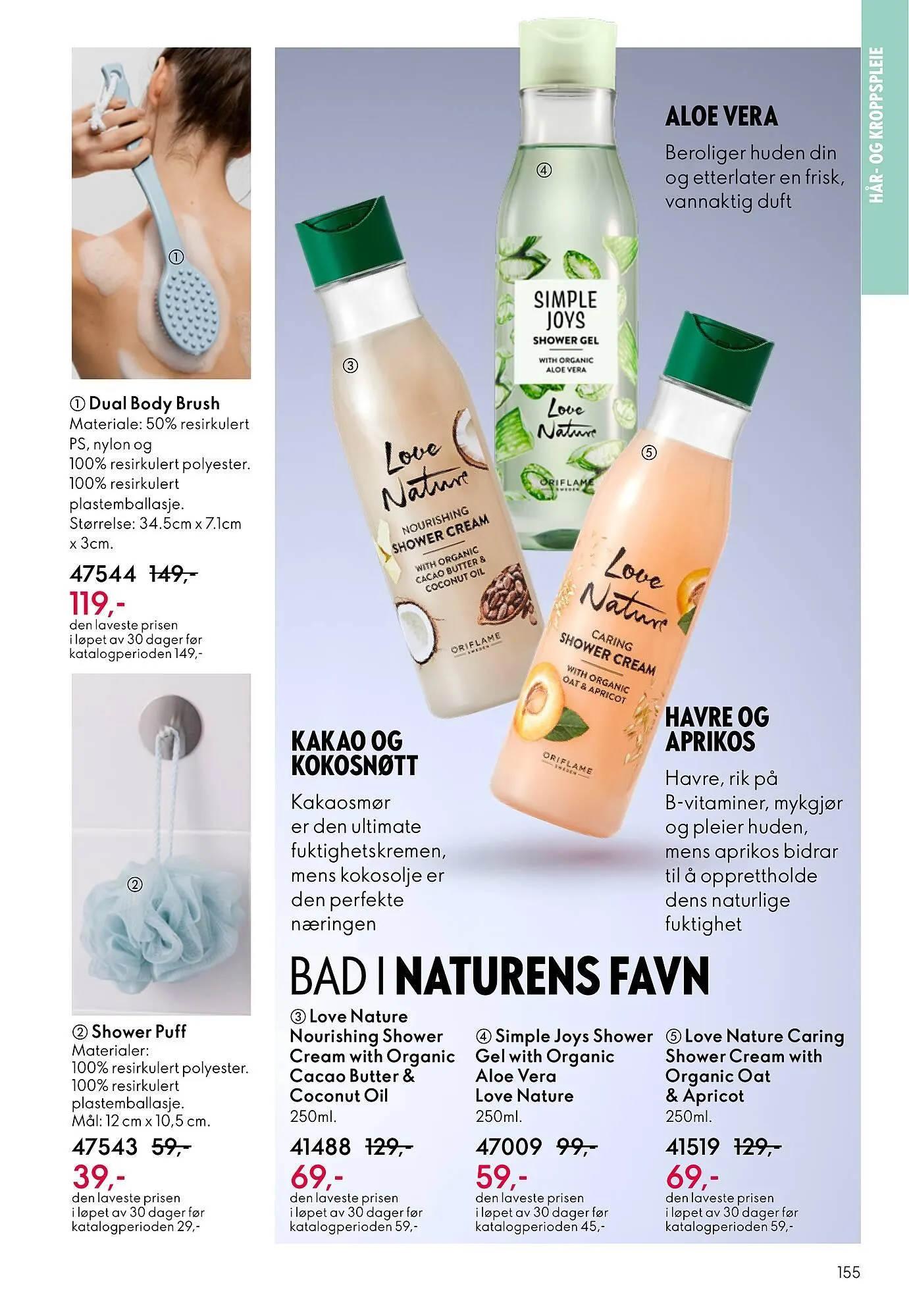 Oriflame katalog fra 18. februar til 10. mars 2026 - kundeavisside 155