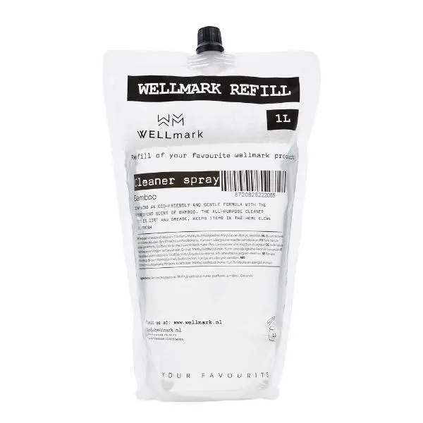 Refill rengjøringsspray 1L klar
