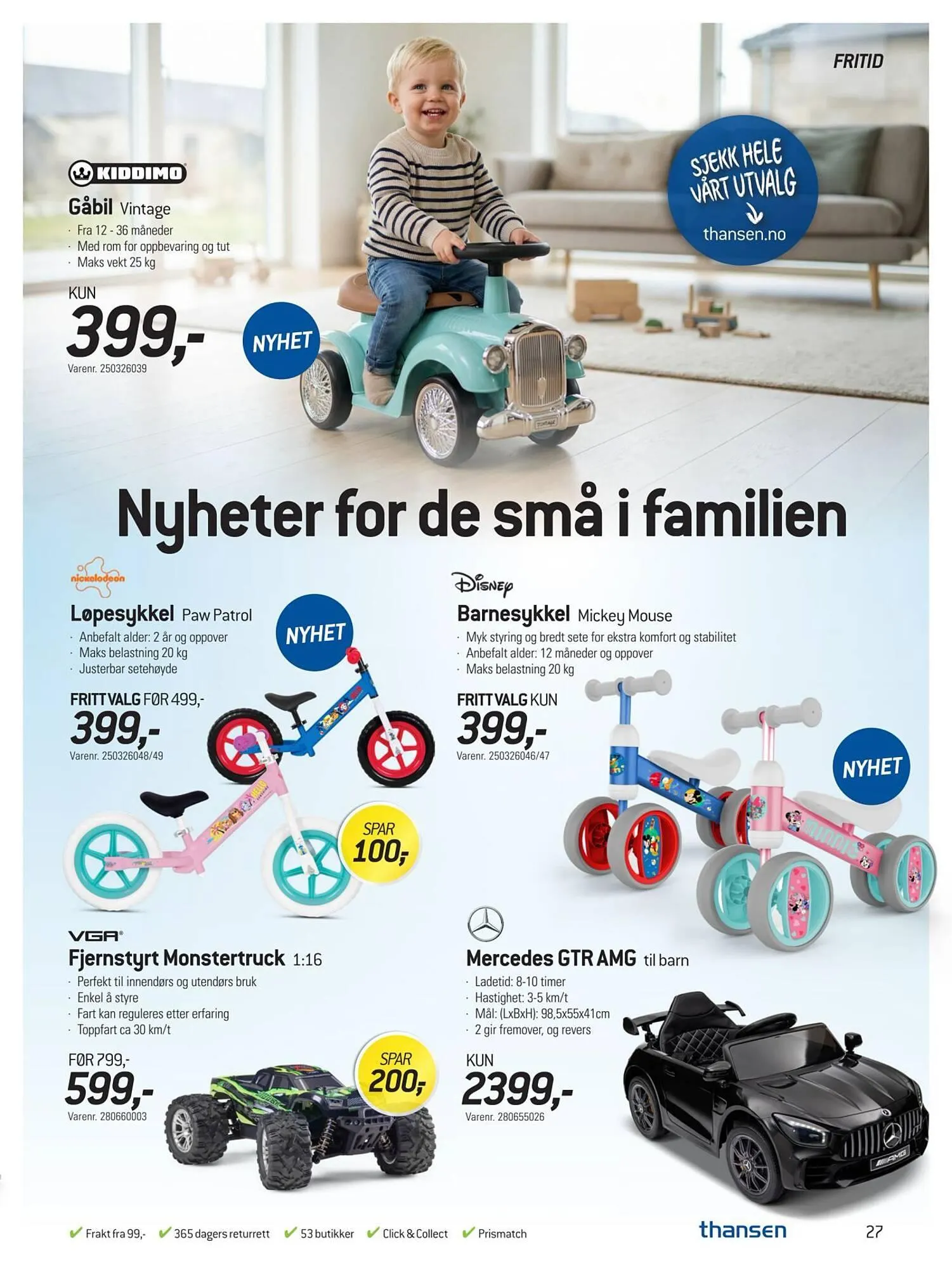 Thansen kundeavis fra 20. mars til 23. april 2026 - kundeavisside 27