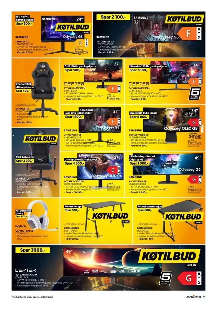POWER Kundeavis fra 29. november til 13. desember 2024 - kundeavisside 35
