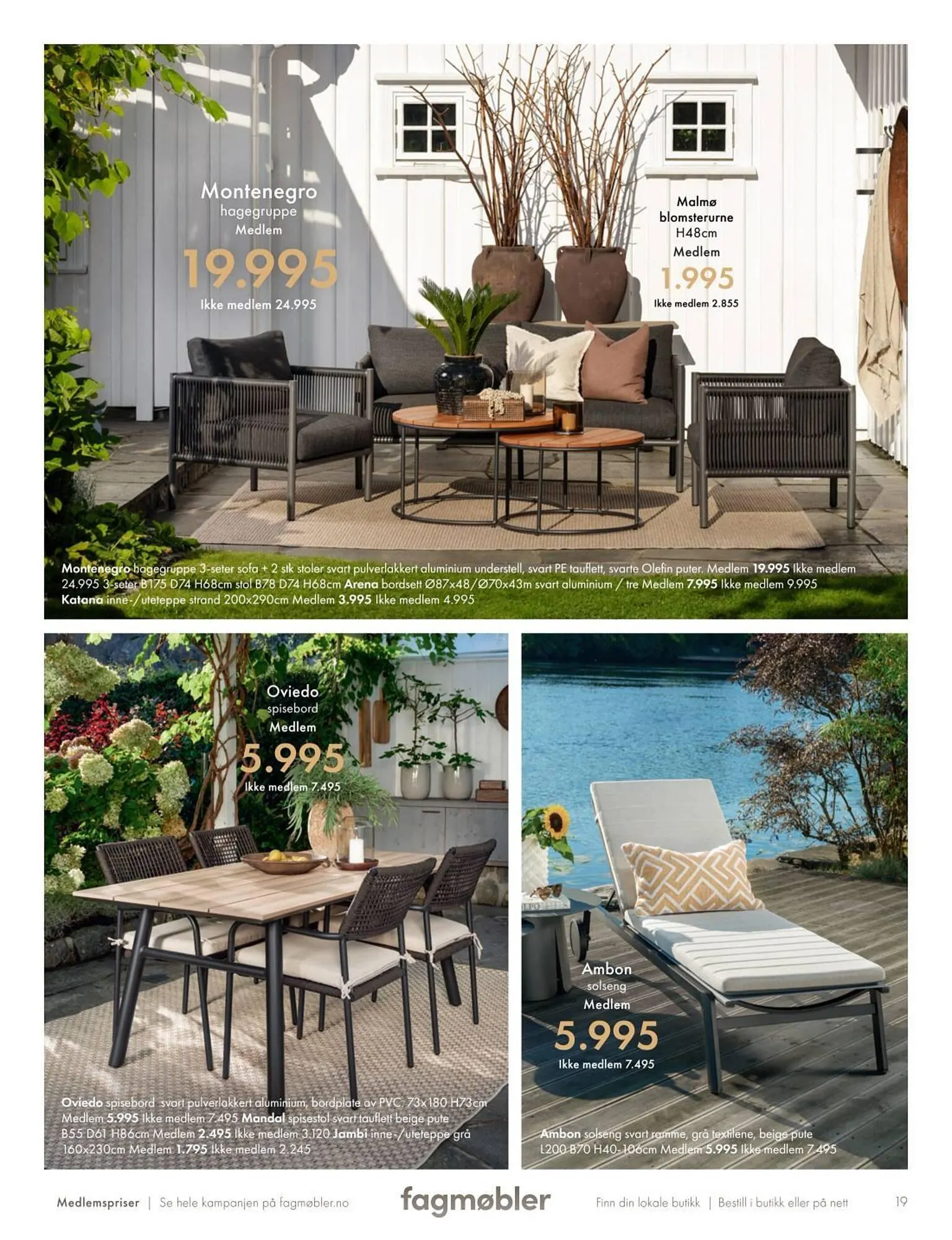 Fagmøbler Kundeavis fra 20. februar til 30. september 2025 - kundeavisside 19