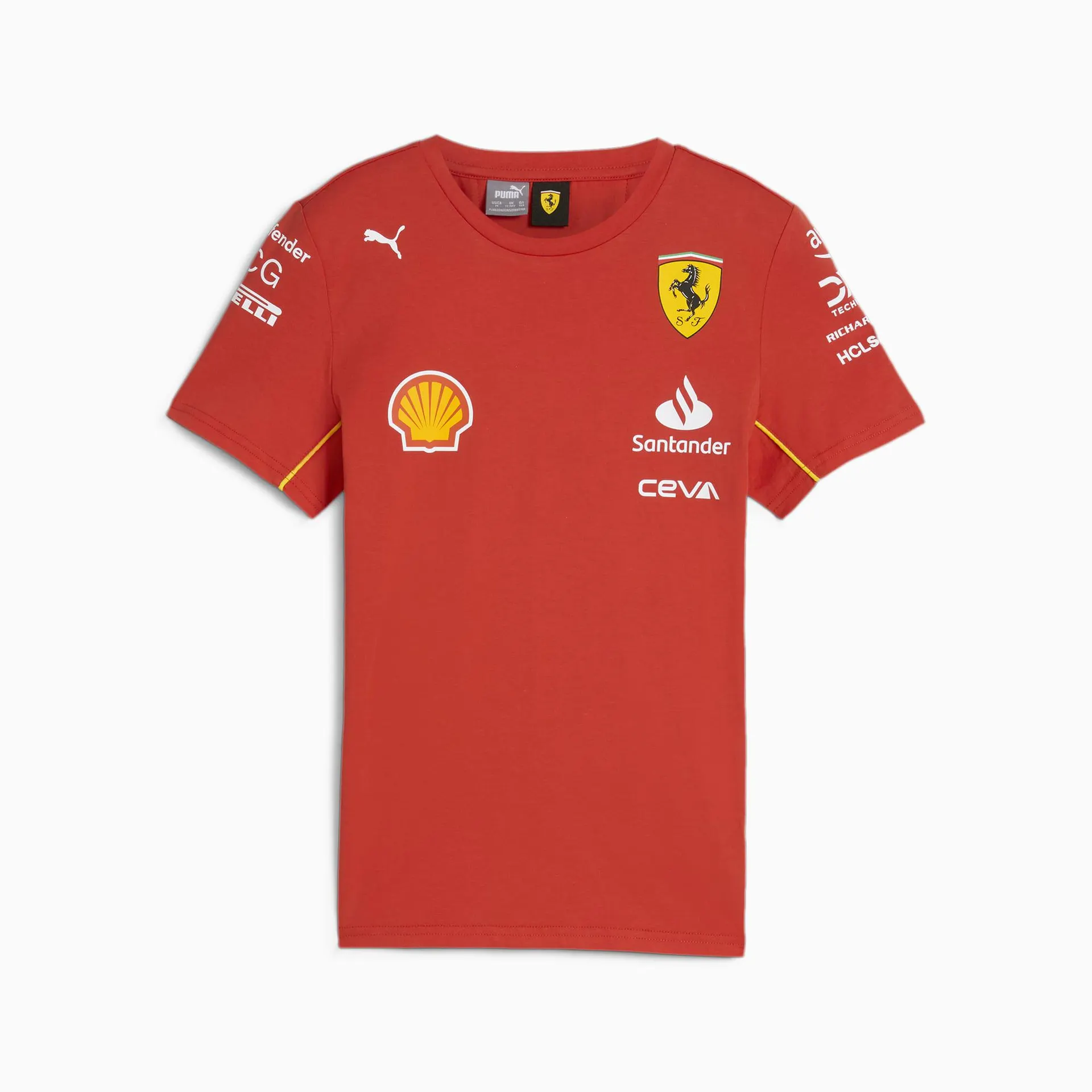 Scuderia Ferrari 2024 Replica Collection Team Tee Youth