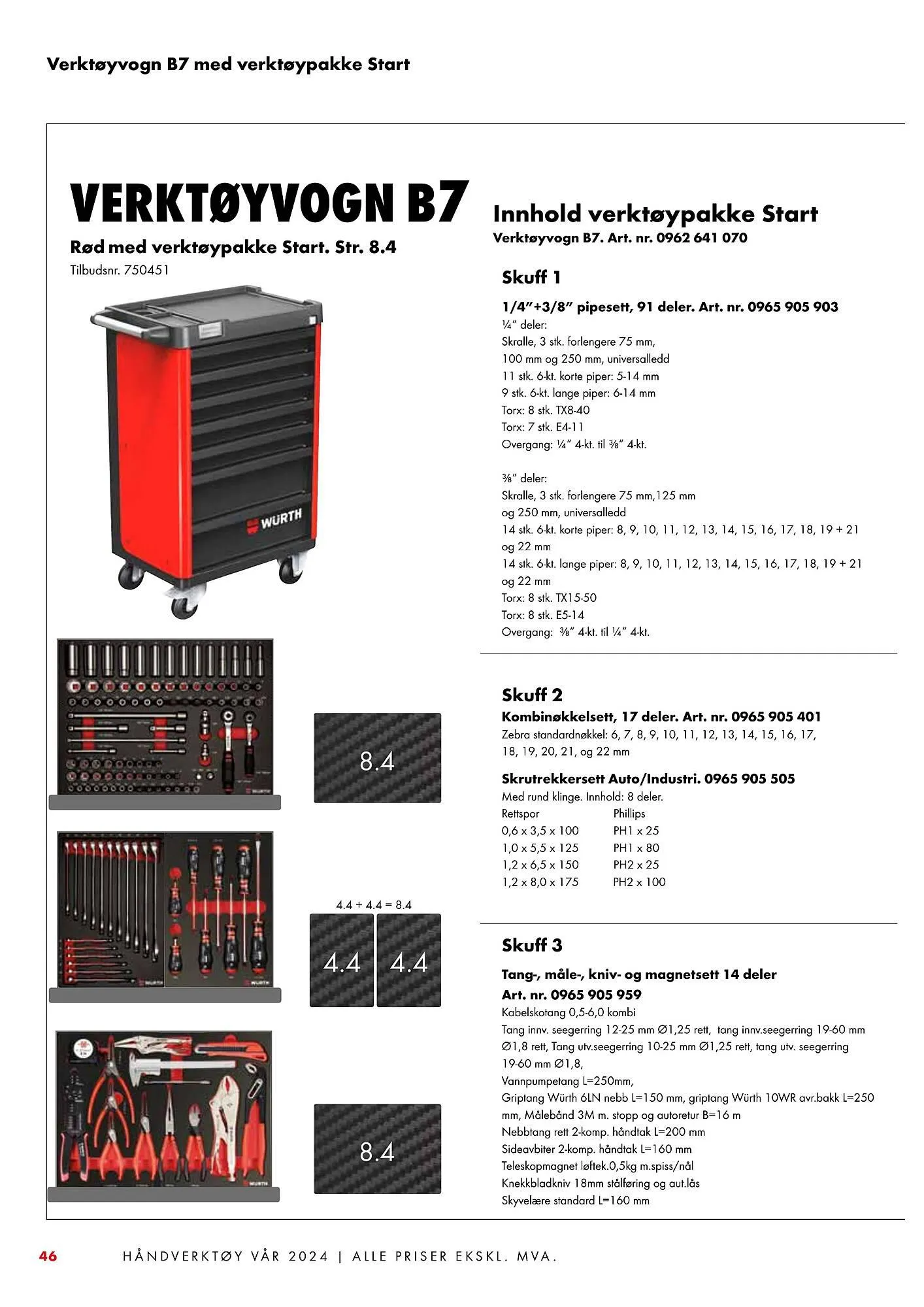 Würth Kundeavis fra 5. februar til 2. juni 2024 - kundeavisside 46