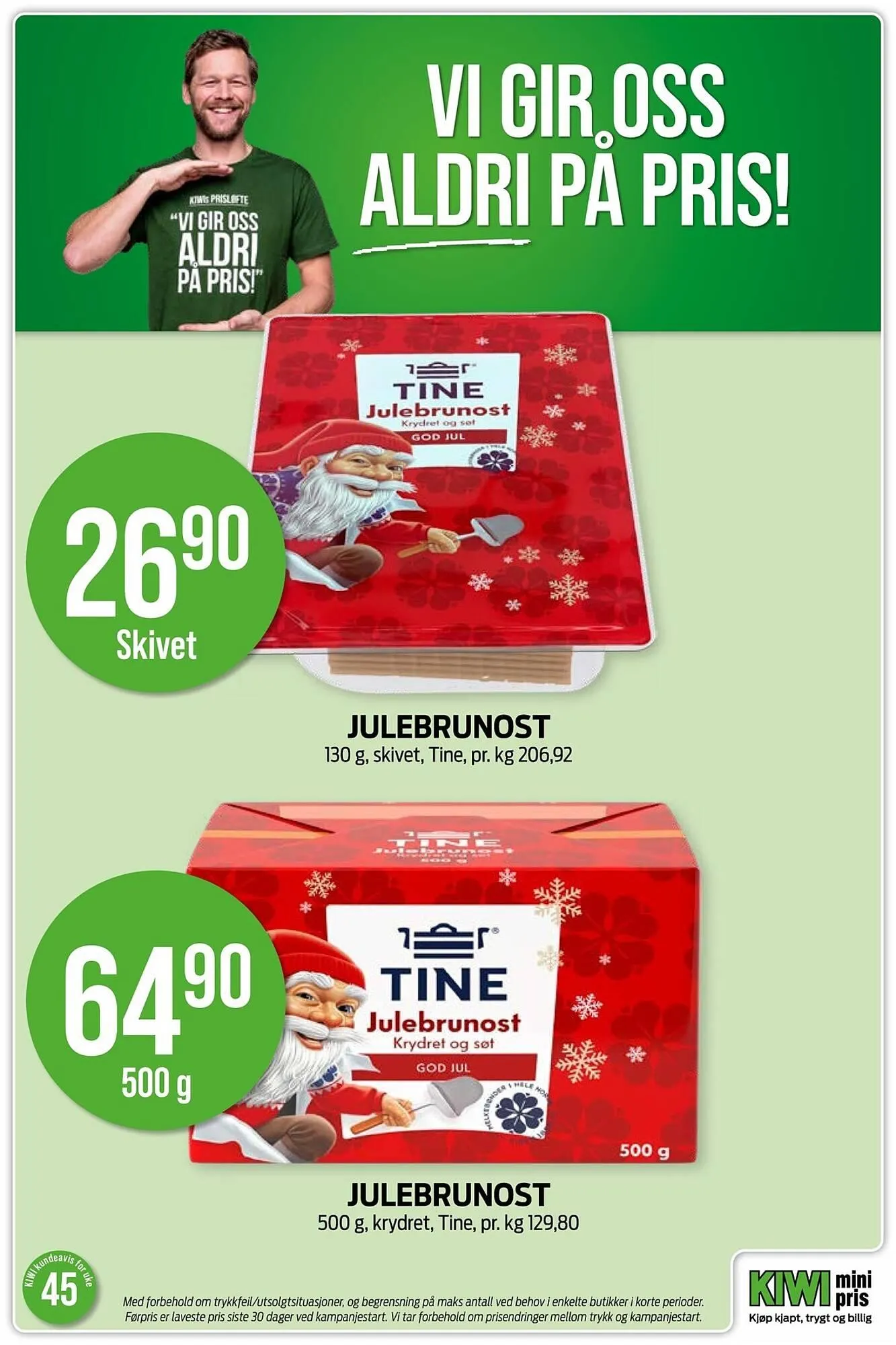 Kiwi kundeavis fra 3. november til 9. november 2025 - kundeavisside 26