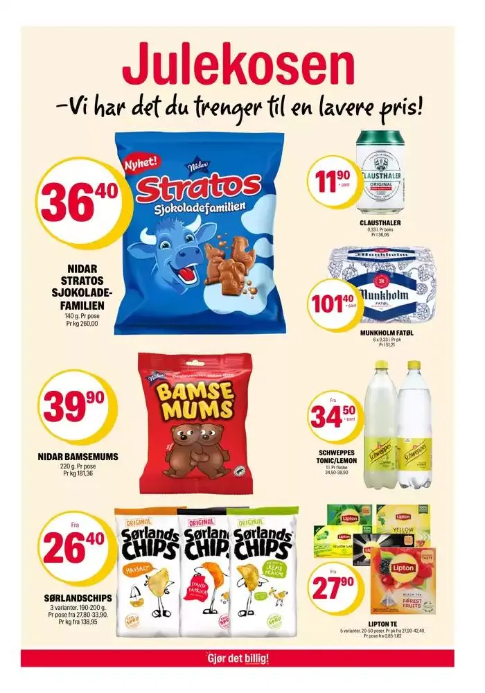 Coop Extra Kundeavis fra 18. november til 24. november 2024 - kundeavisside 15