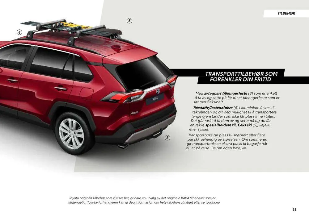 RAV4 Hybrid Kundeavis fra 14. august til 14. august 2025 - kundeavisside 33