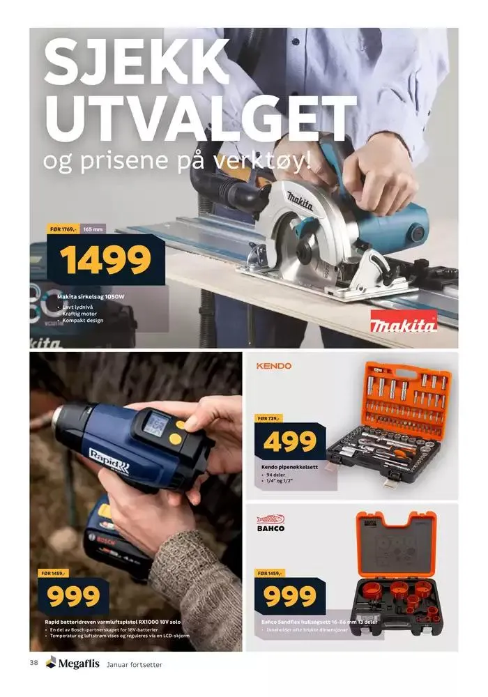 Megaflis Kundeavis fra 29. januar til 12. februar 2025 - kundeavisside 38