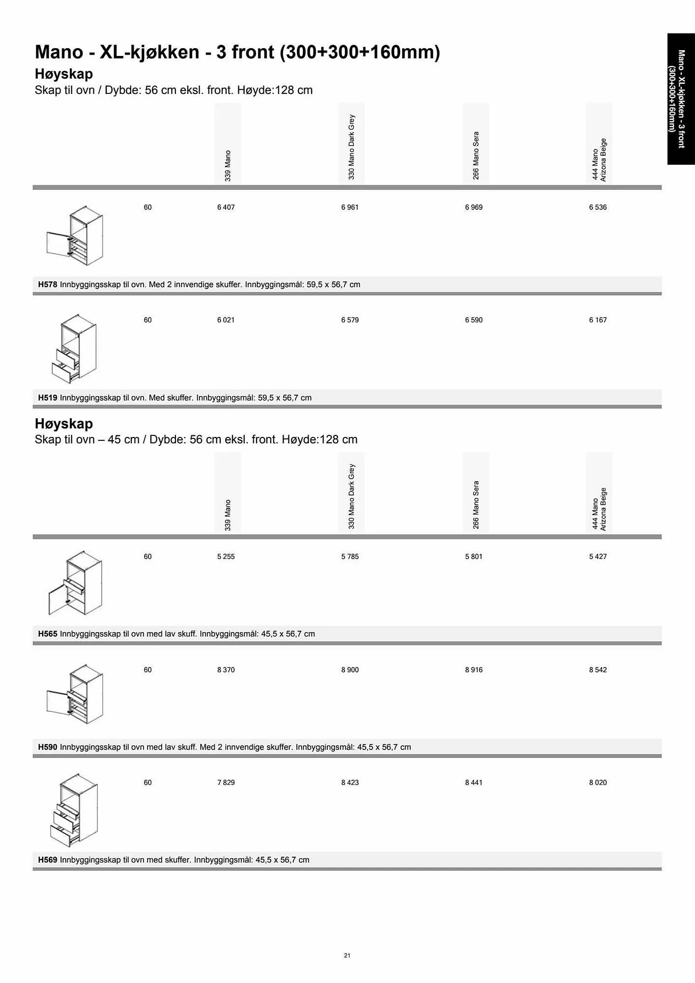 Kvik Kjøkken Kundeavis fra 11. september til 11. oktober 2023 - kundeavisside 21