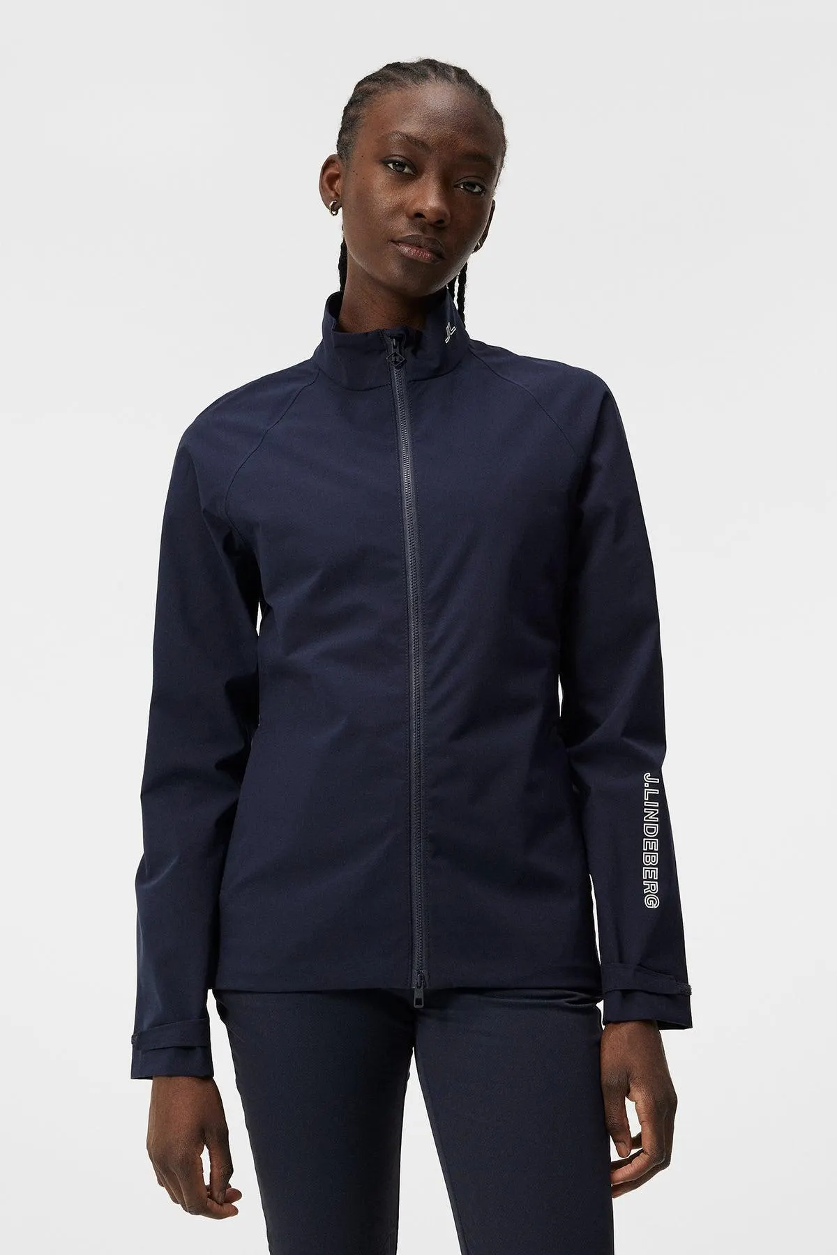 Evertine Padded Rain Jacket JL Navy