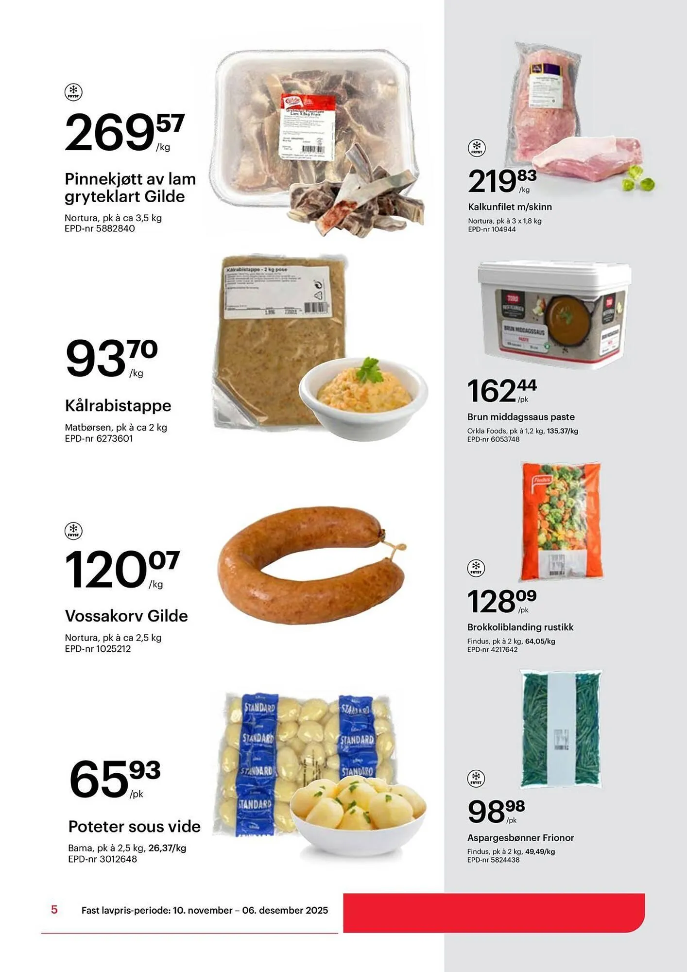 Storcash kundeavis fra 10. november til 6. desember 2025 - kundeavisside 5