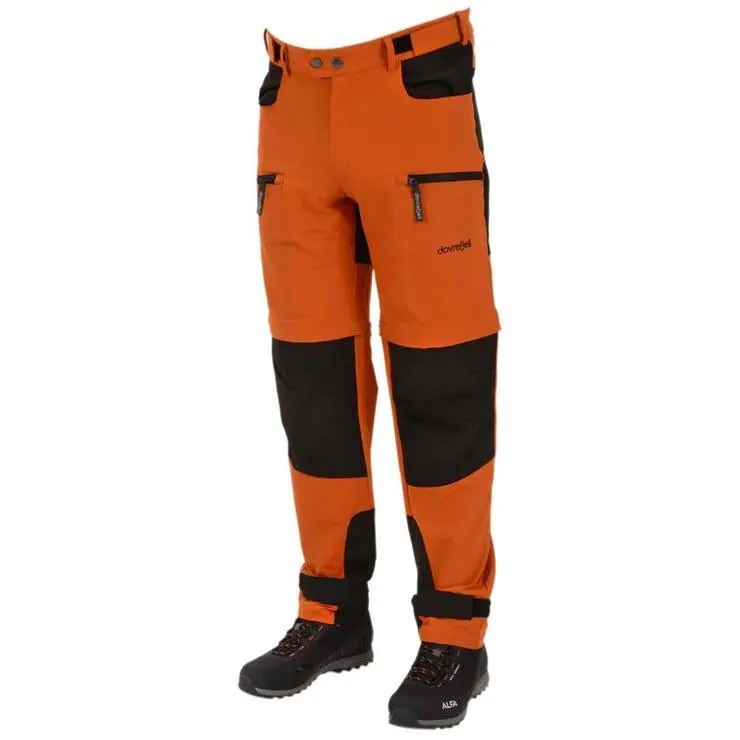 Dovrefjell Custom Fit Zip Off bukse (M) herre, sunset orange