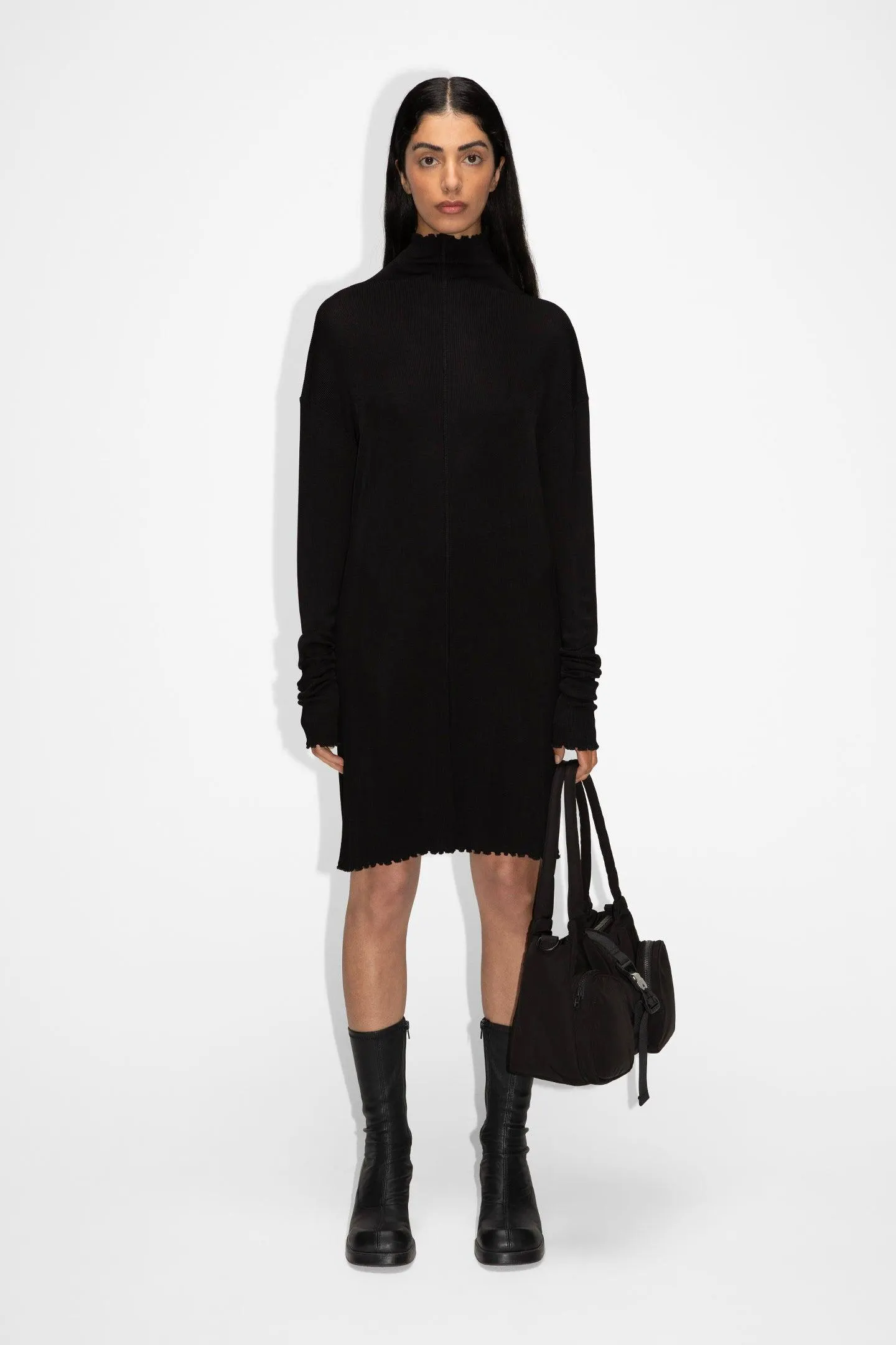 Turtleneck Mini Dress