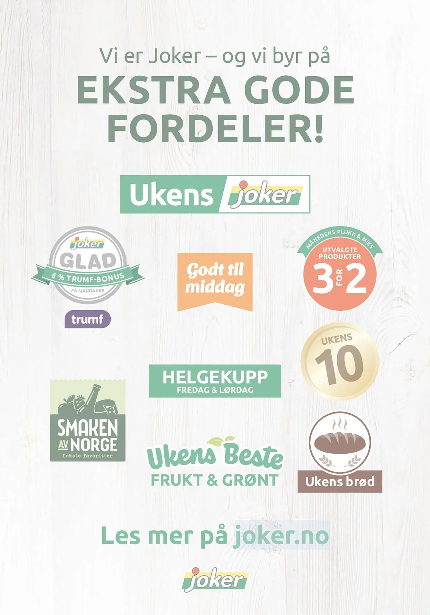 Joker kundeavis fra 5. januar til 17. januar 2026 - kundeavisside 21