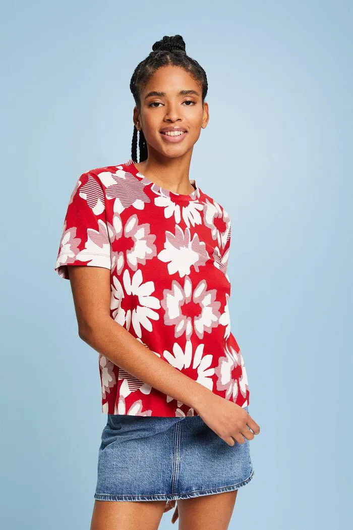 Print Crewneck T-Shirt