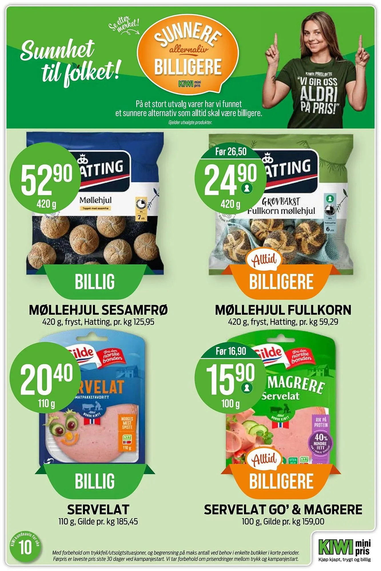 Kiwi kundeavis fra 2. mars til 9. mars 2026 - kundeavisside 22