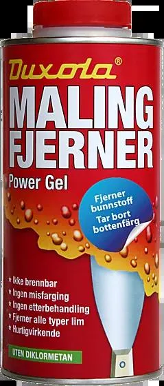 Malingfjerner duxola power gel 750 ml