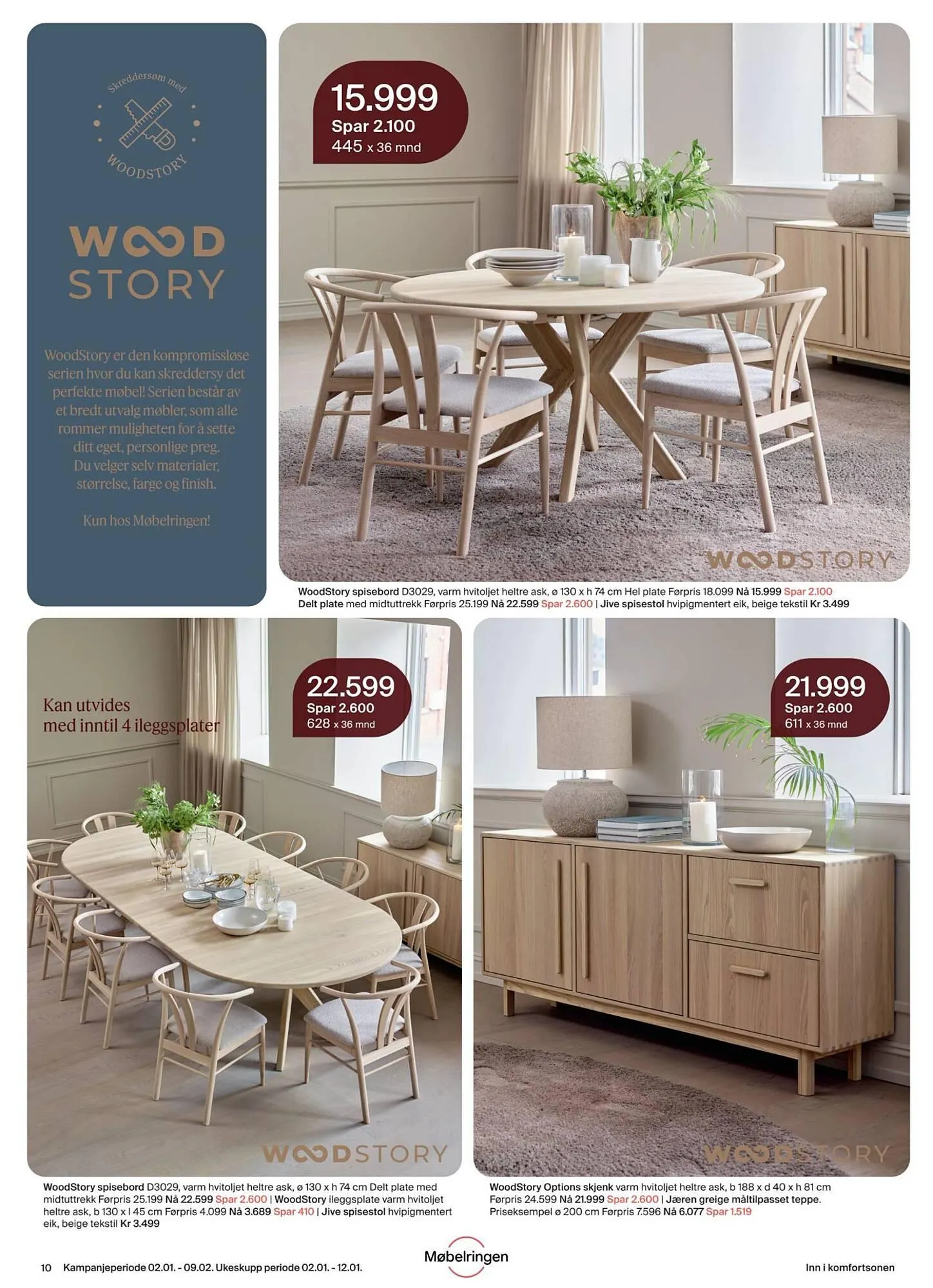 Møbelringen Kundeavis fra 1. januar til 9. februar 2025 - kundeavisside 10