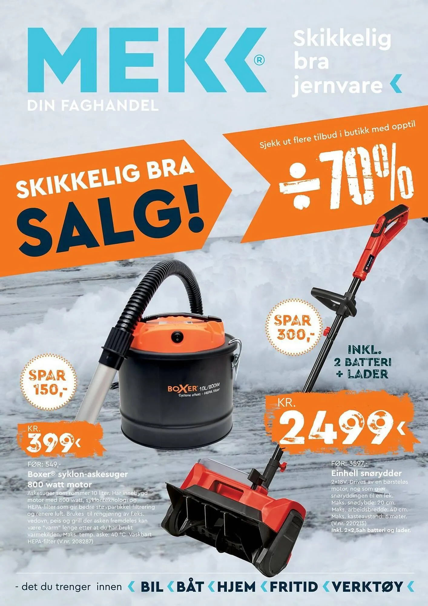 Mekk kundeavis fra 7. januar til 13. januar 2026 - kundeavisside 1