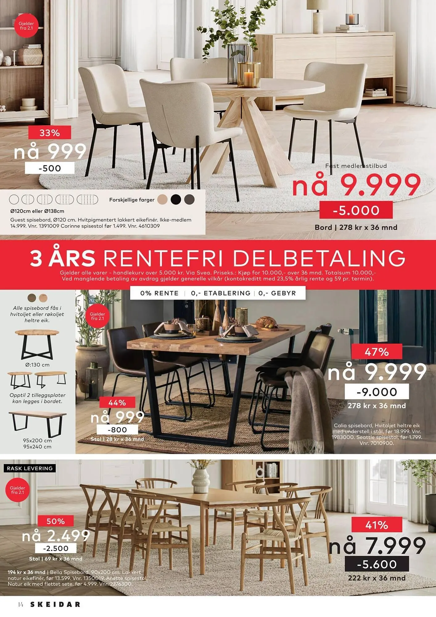 Skeidar kundeavis fra 30. desember til 2. januar 2026 - kundeavisside 14