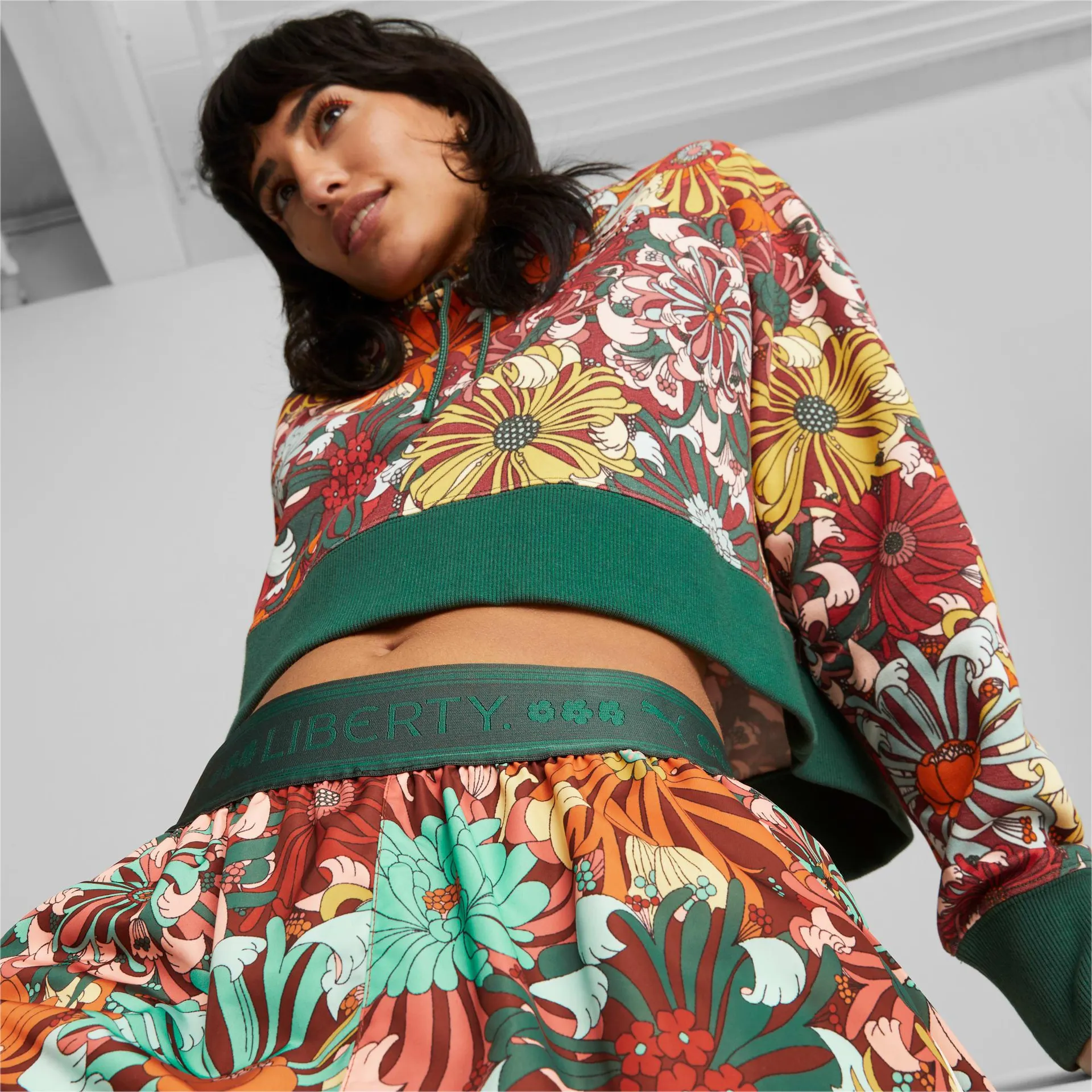 PUMA x LIBERTY Printed Shorts Women