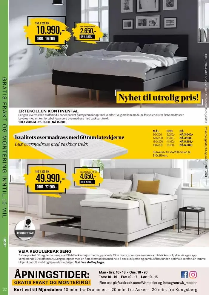 Walther Kristiansen - Høst fra 7. oktober til 30. november 2024 - kundeavisside 32