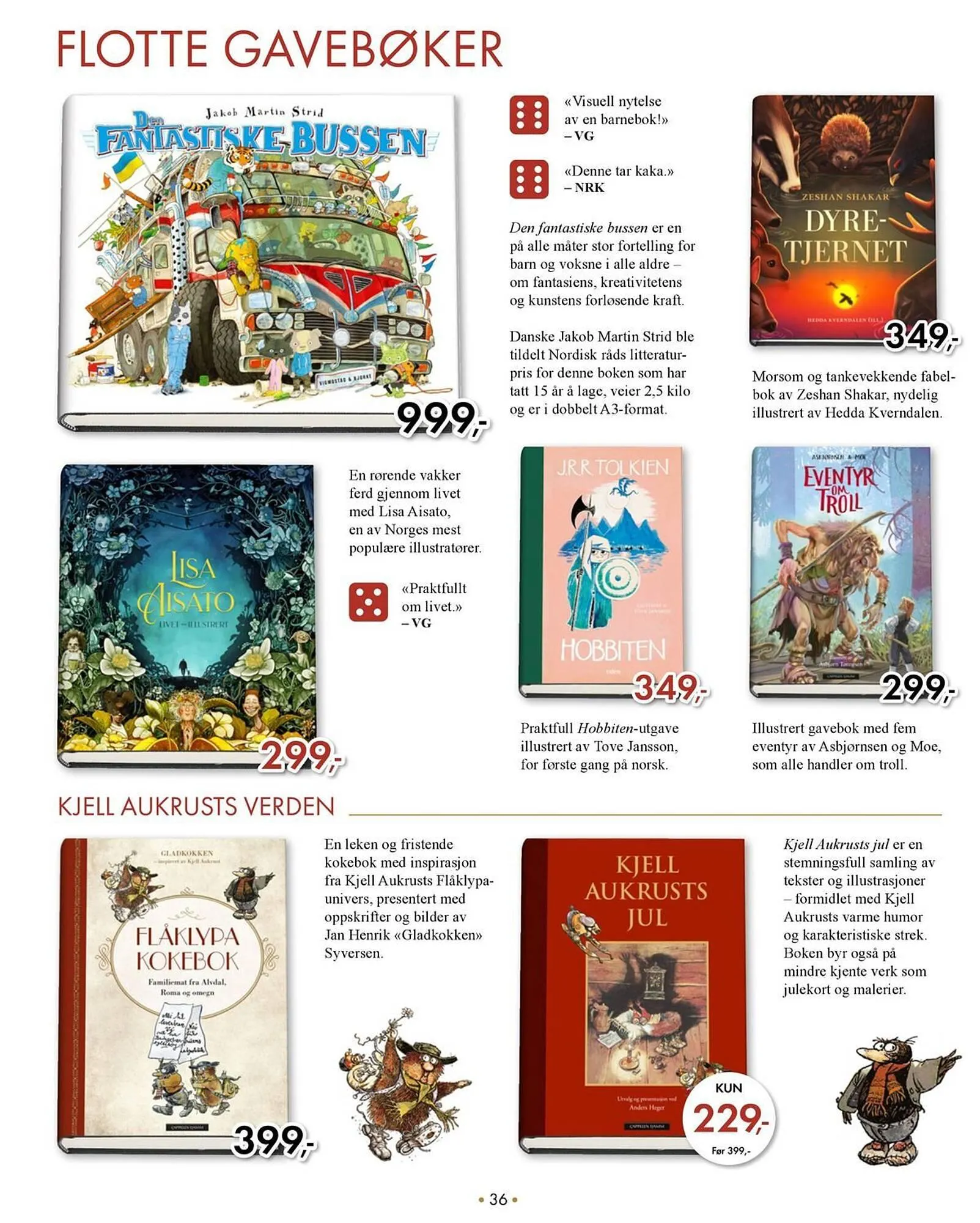 Norli kundeavis fra 2. desember til 31. desember 2025 - kundeavisside 36