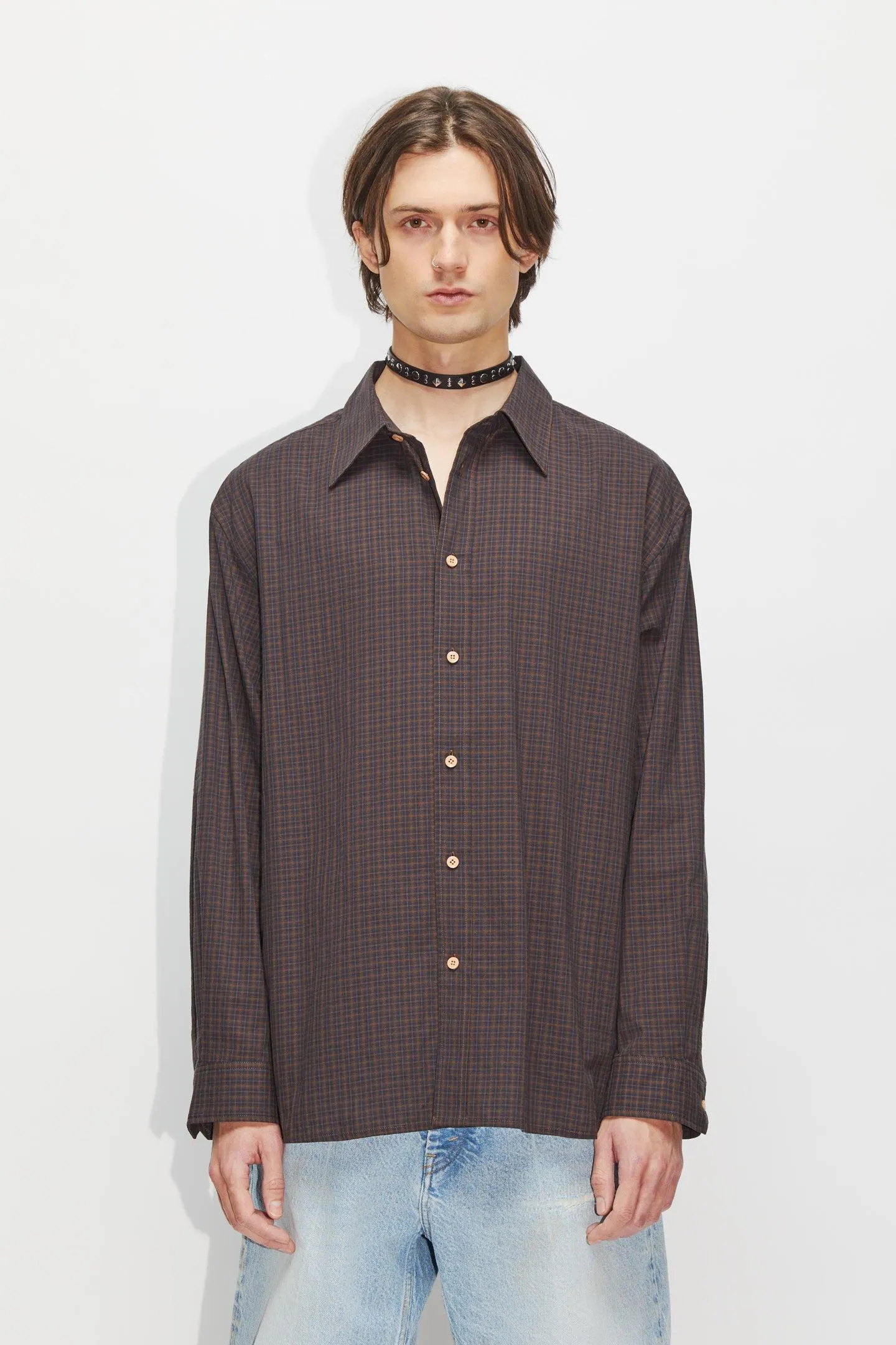 Oversized Checked Shirt