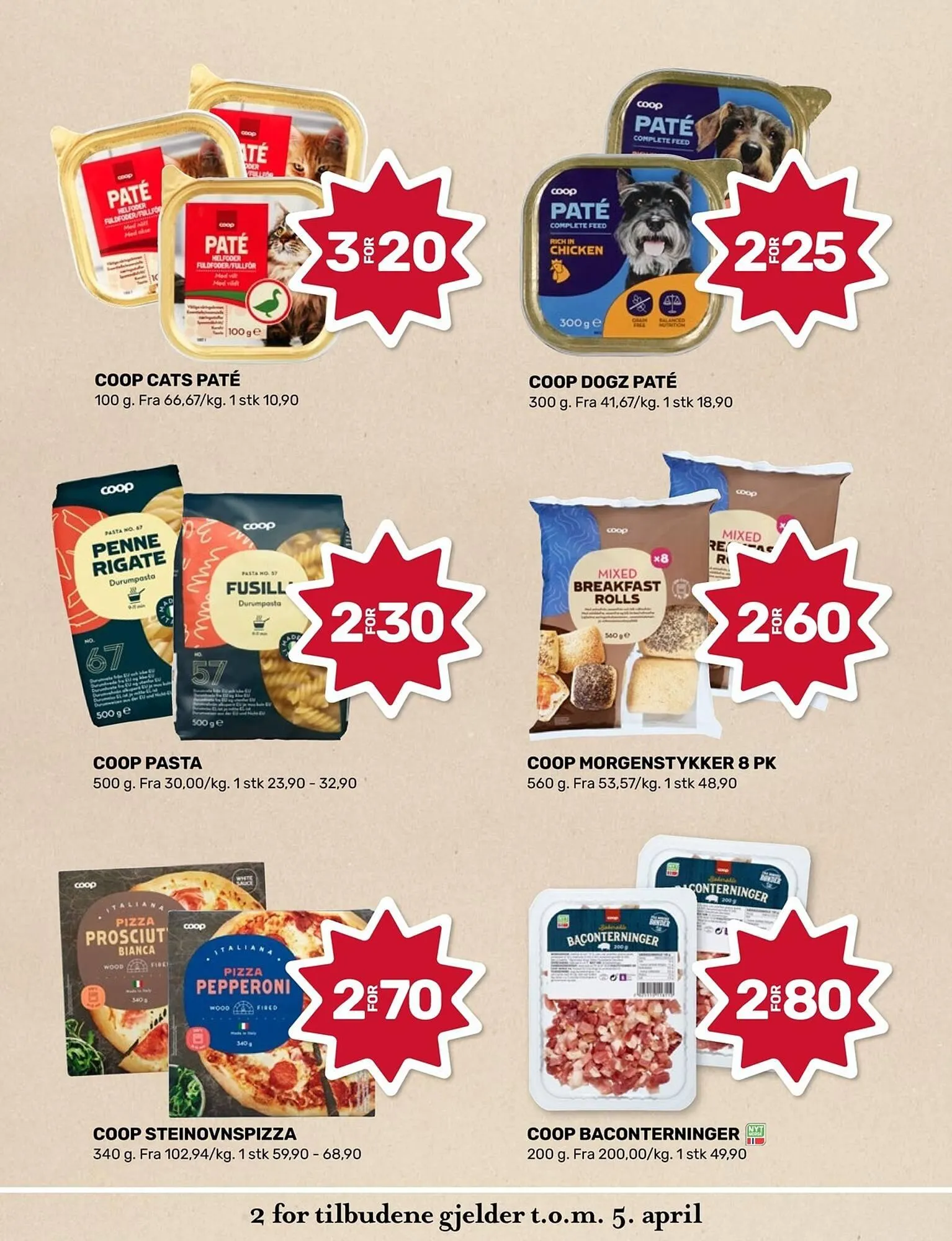 Coop Marked kundeavis fra 9. mars til 22. mars 2026 - kundeavisside 4