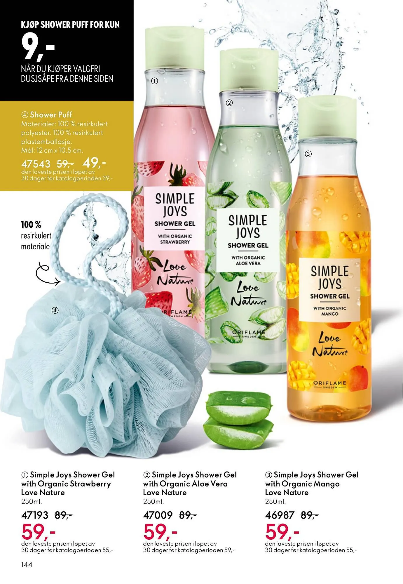 Oriflame katalog fra 1. april til 30. april 2026 - kundeavisside 144