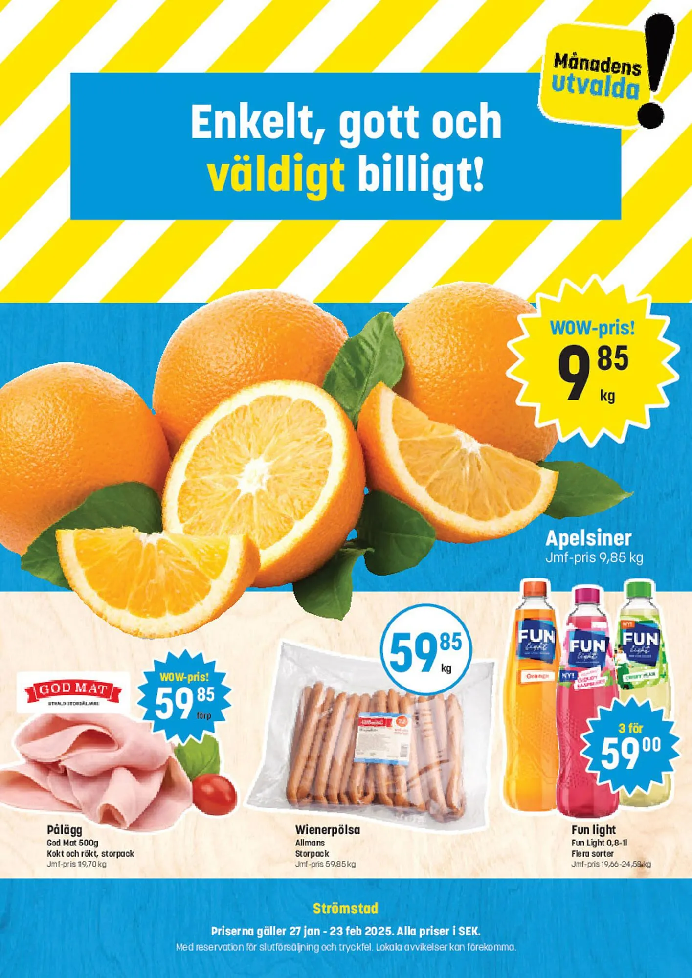 Eurocash Kundeavis fra 27. januar til 23. februar 2025 - kundeavisside 1