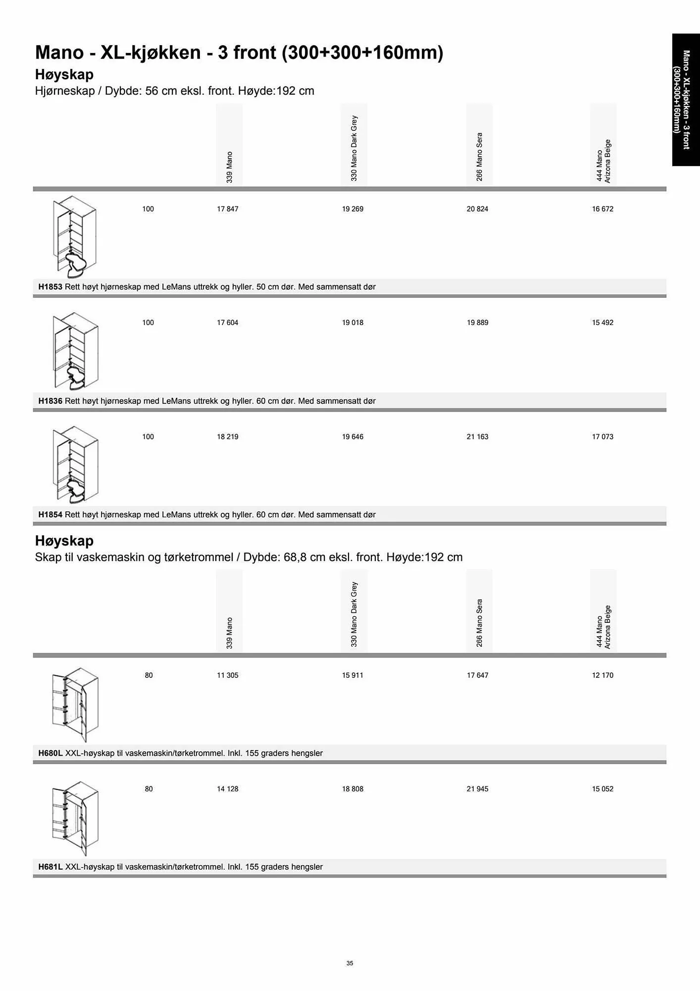 Kvik Kjøkken Kundeavis fra 11. september til 11. oktober 2023 - kundeavisside 35